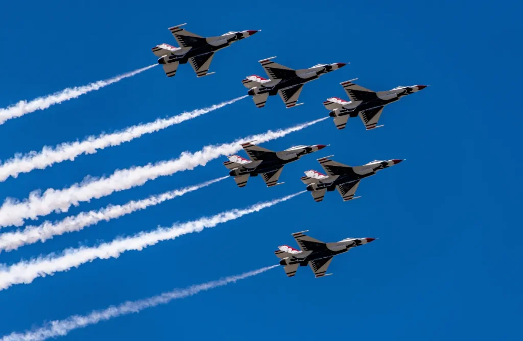 Blue Angels Flyover - Air Show