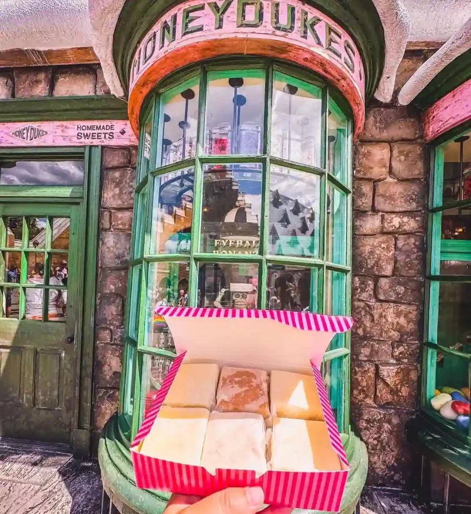 Butterbeer fudge Honeydukes Hogsmeade