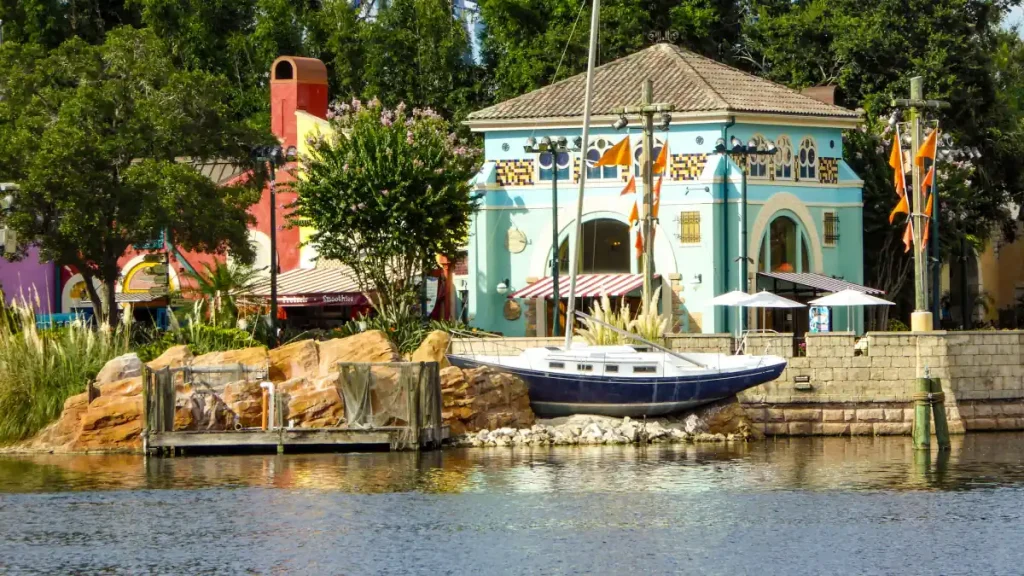 Acrodd Lake in Seaworld Orlando