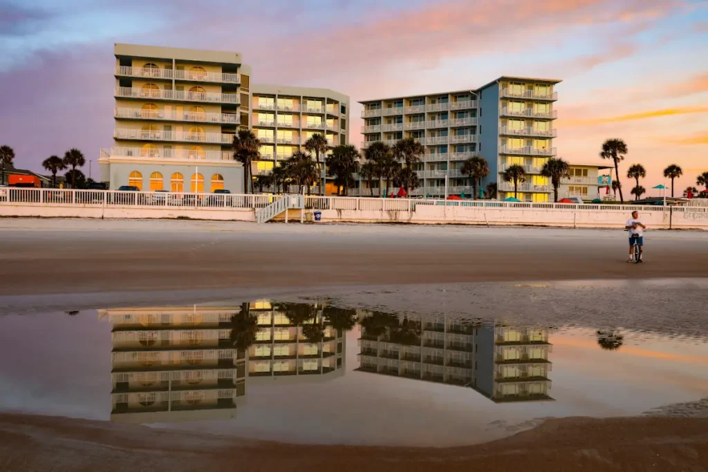 Daytona Beach Hotel Reflections in The Sun