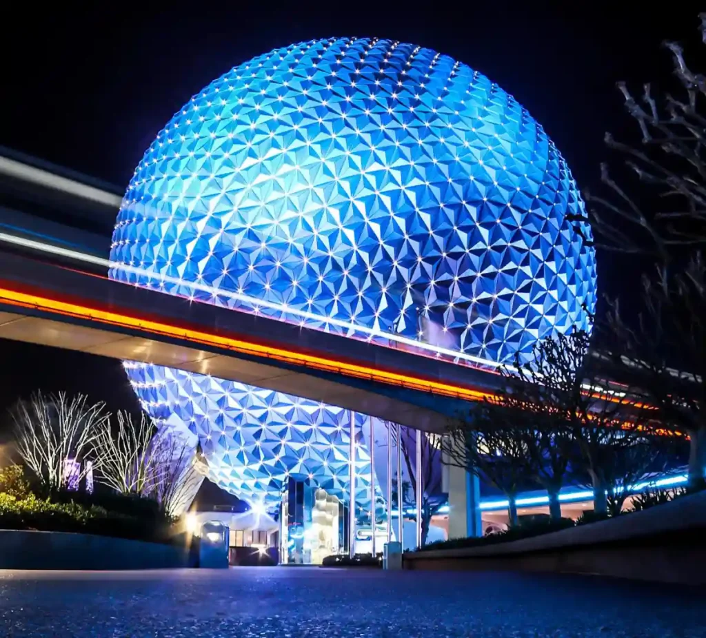 Epcot Ball At Walt Disney World