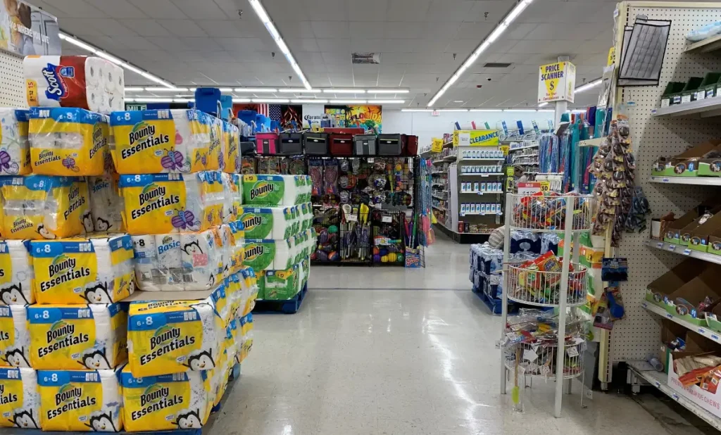 Kmart, Florida. Inside the store