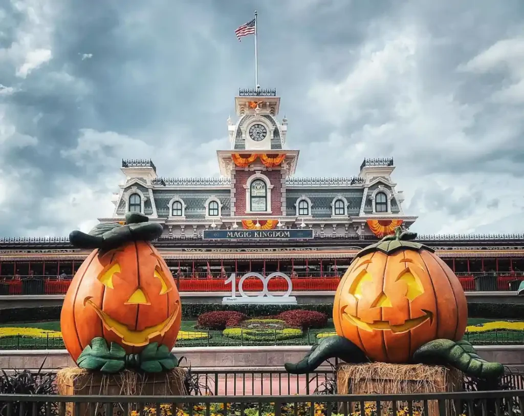 Magic Kingdom Halloween Entrance