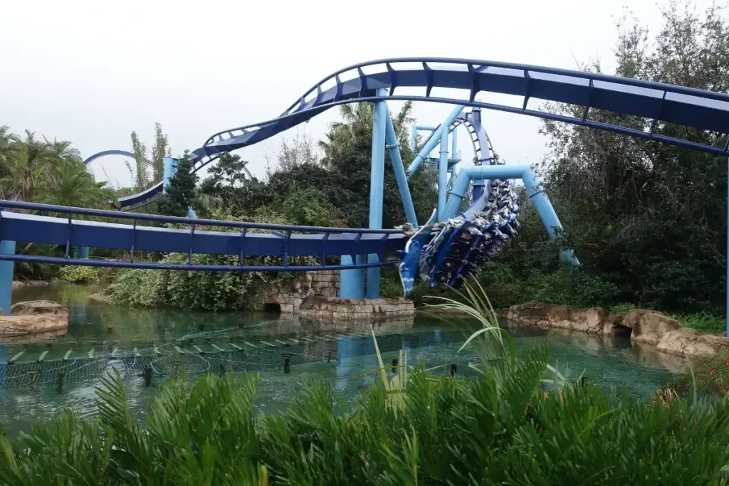 Manta Coaster in SeaWorld