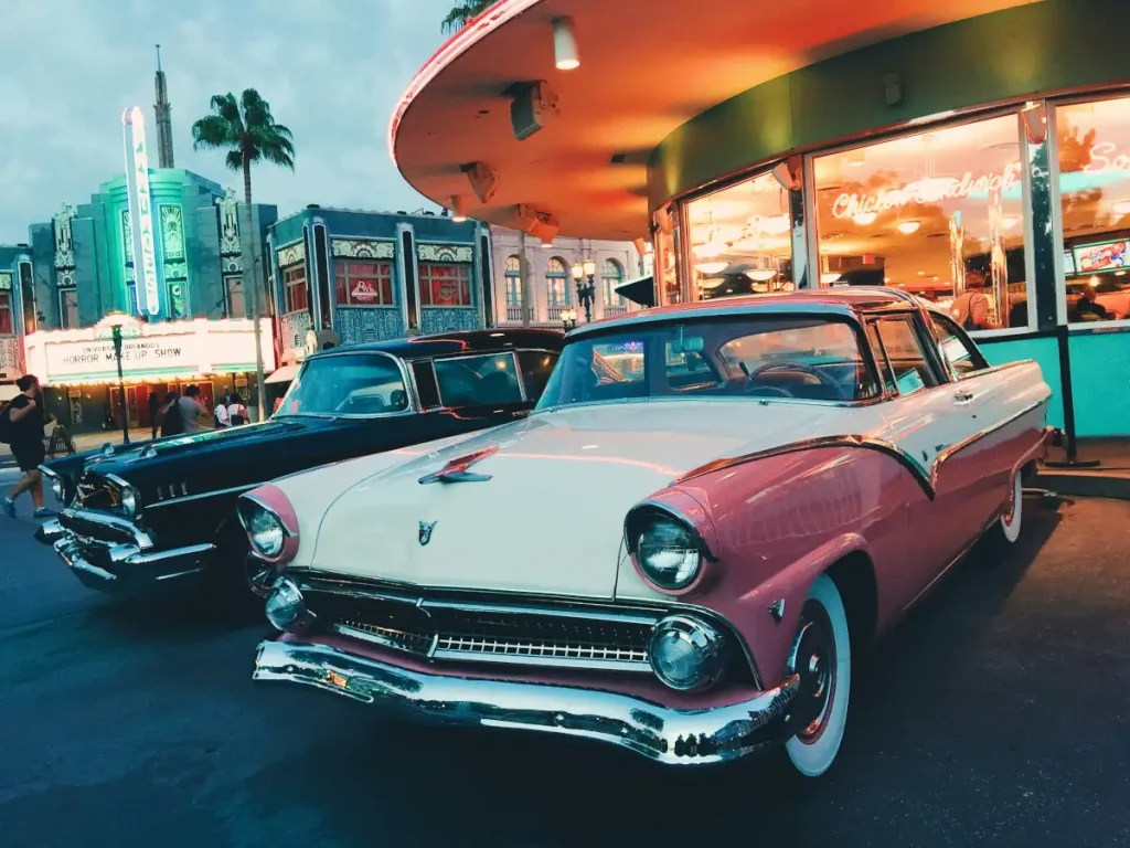 Mel's Diner Universal Studios Car Showcase
