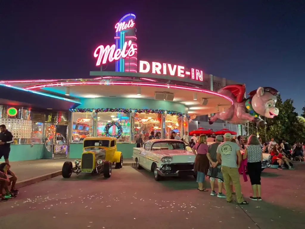 Mel's Diner Drive Through Universal Studios