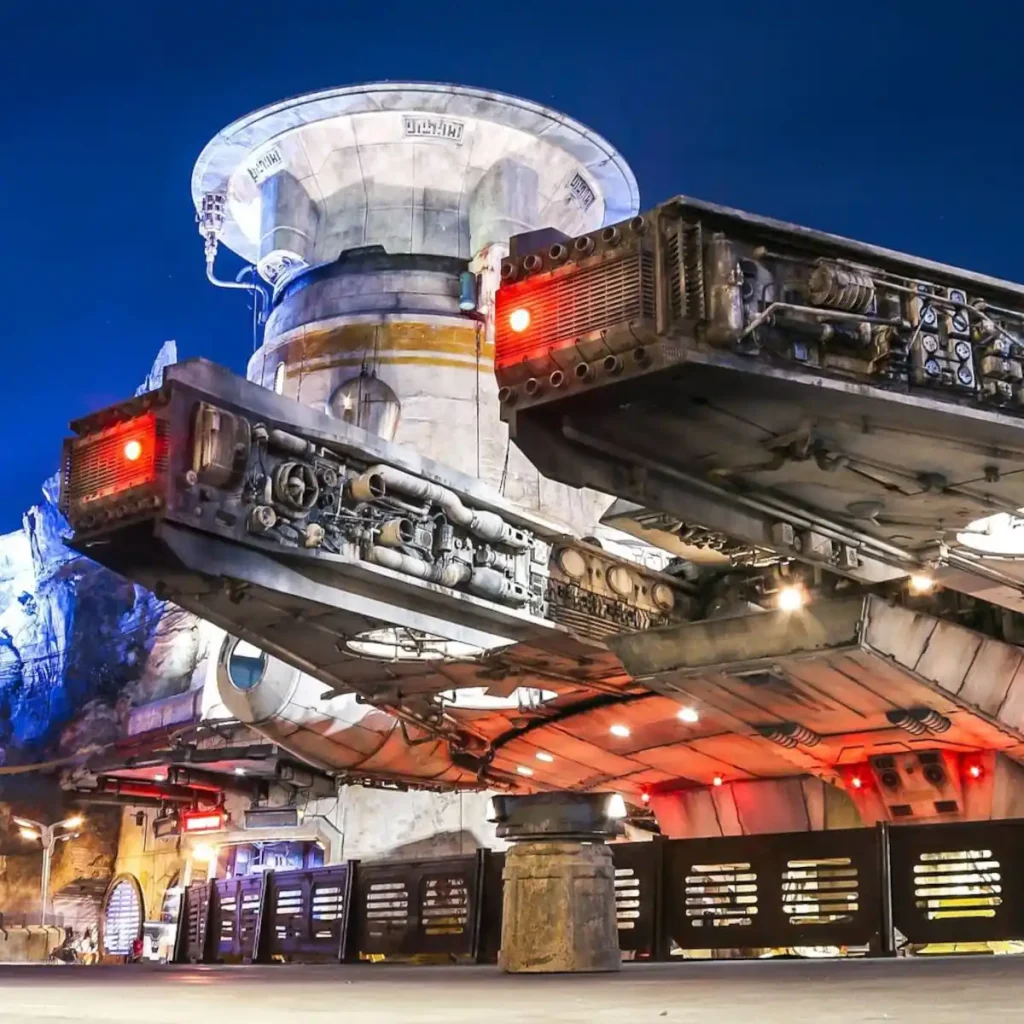 Star Wars Galaxy's Edge in Hollywood Studios and the Millennium Falcon